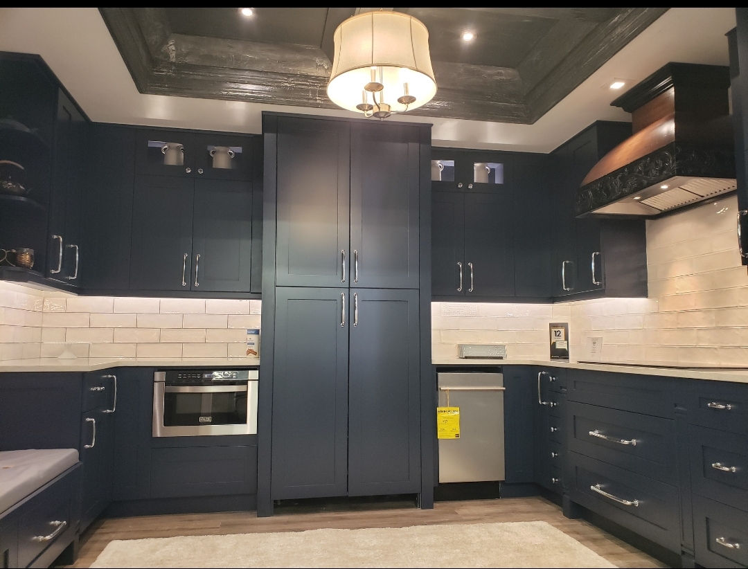 Imperial Blue Cabinets Our Dream Kitchen
